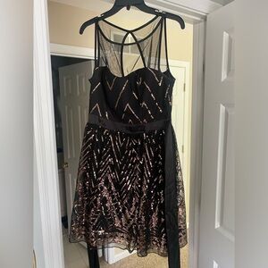 Cocktail style dress for a dance, event, etc